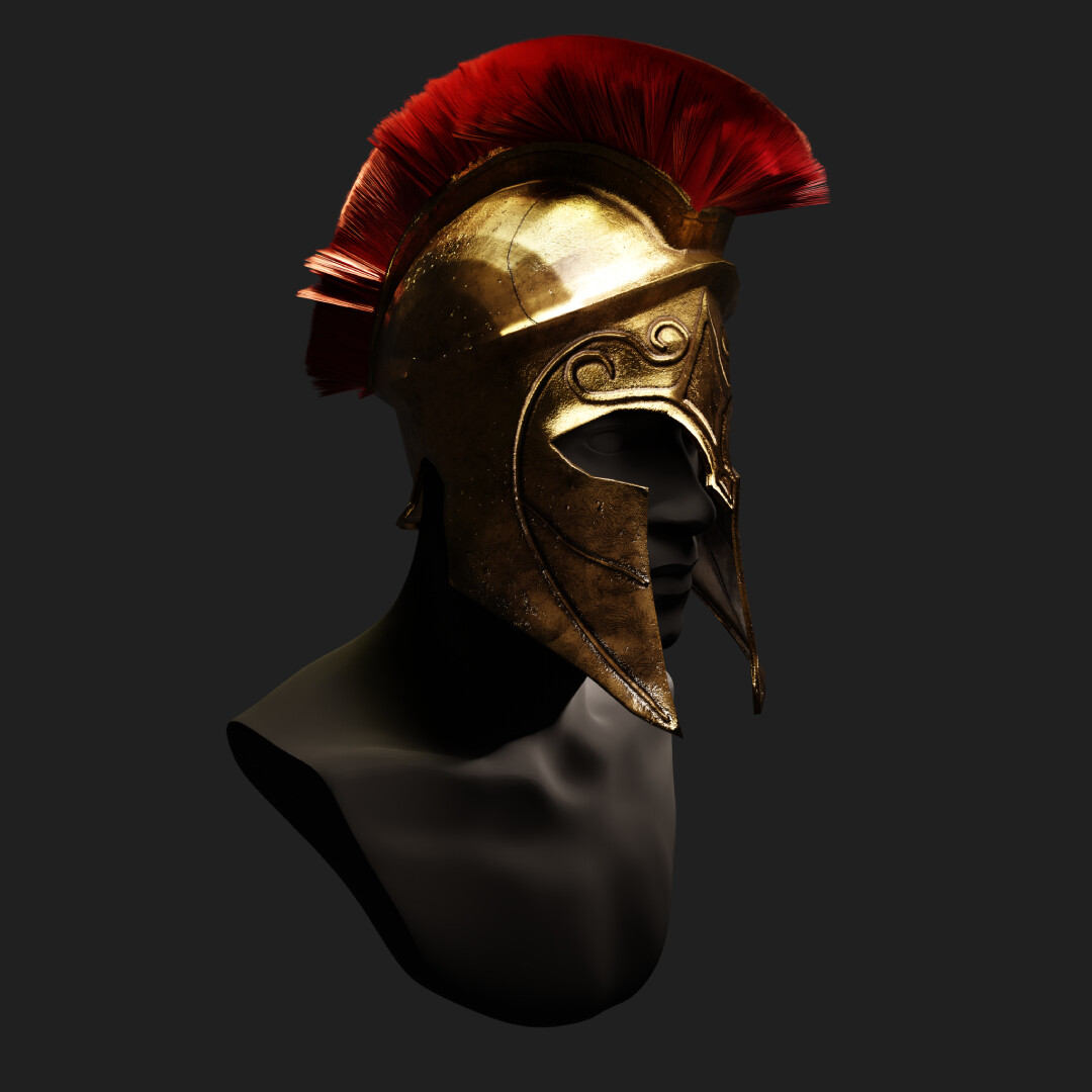 ArtStation - Spartans Helmet