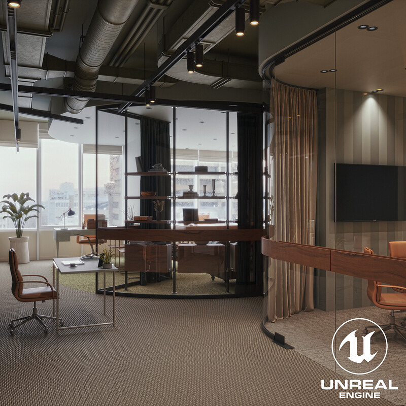 Meeting Office Archviz