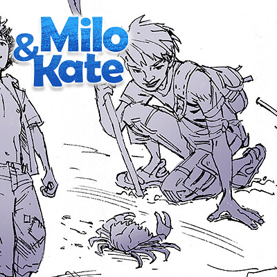 Milo & Kate - Character sketch ideas