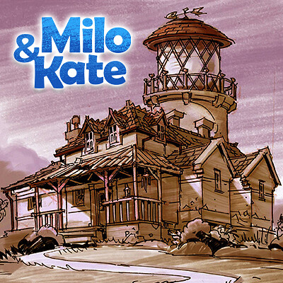 Milo & Kate - Homestead environment sketch ideas