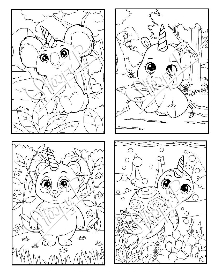 ArtStation - Cute/Kawaii/Chibi Coloring Books