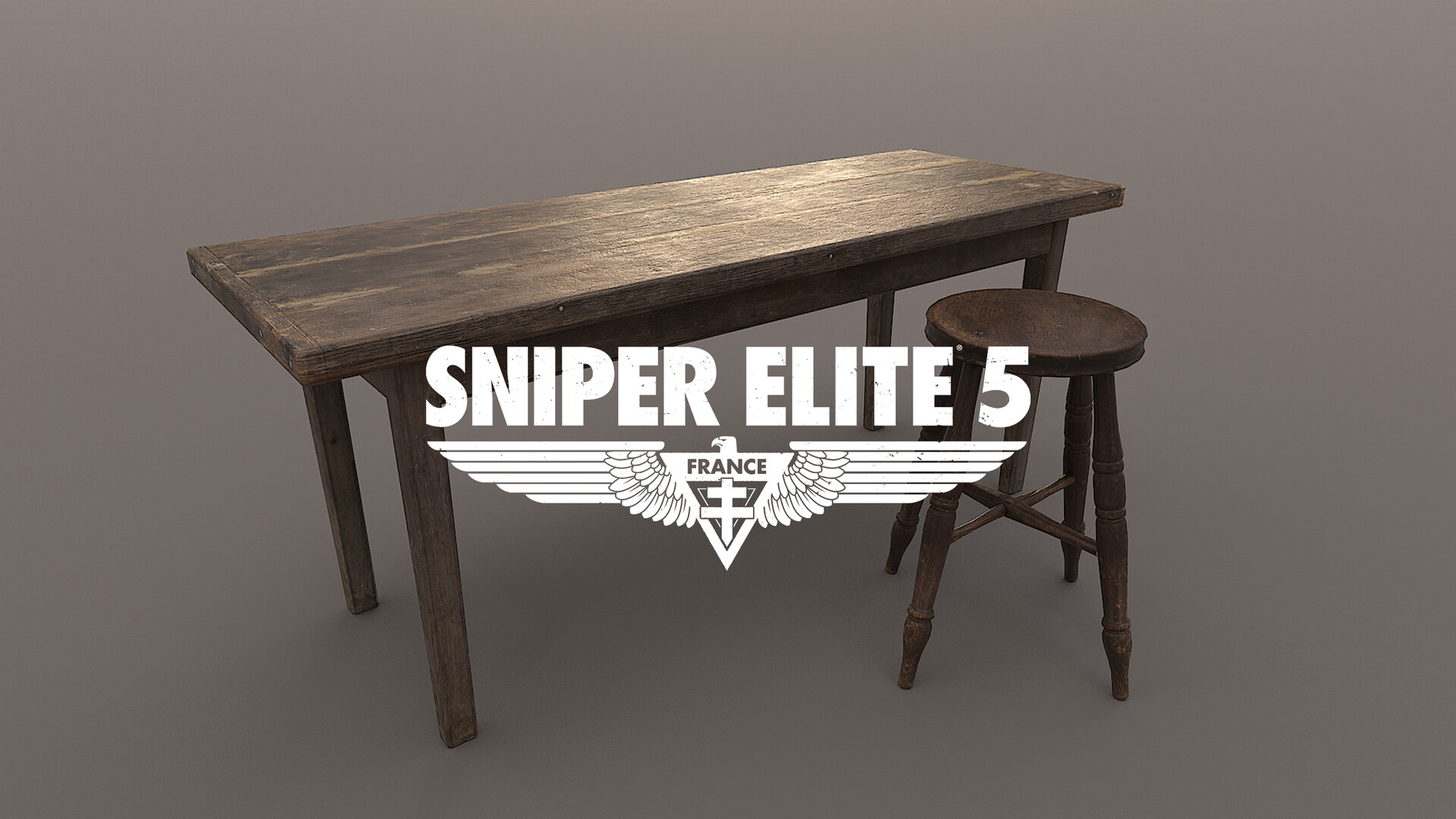 Artstation Sniper Elite 5 Tableandstool Photogrammetry