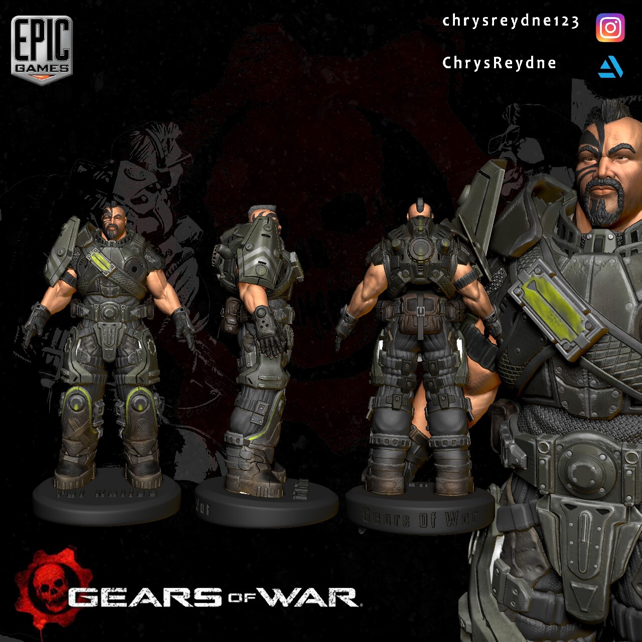 ArtStation Tai Kaliso Gears of War