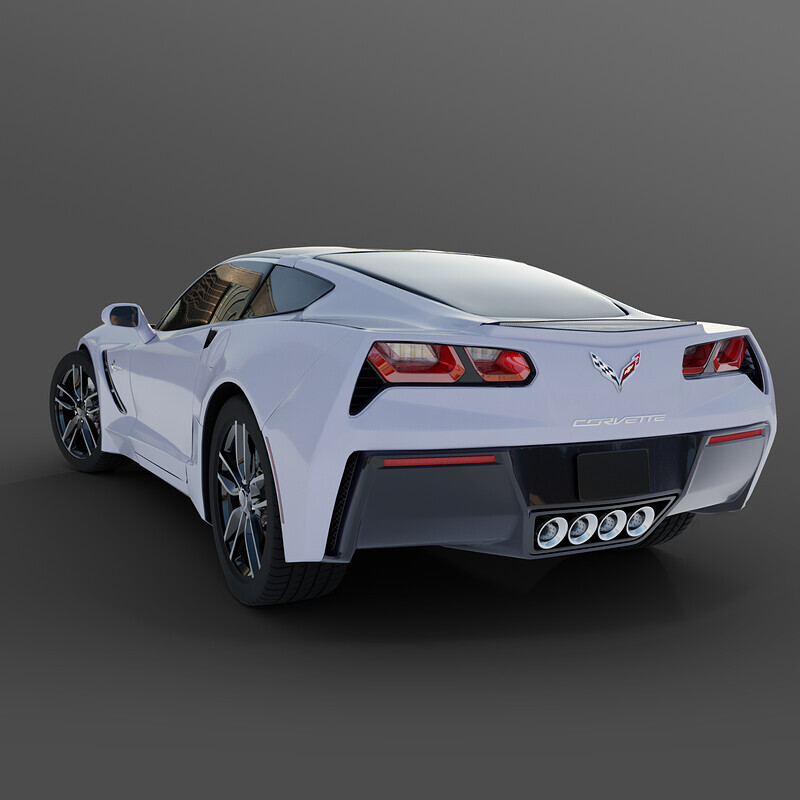 ArtStation - Stingray Car Model