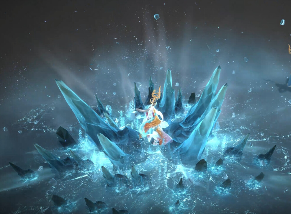 ArtStation Ice magic