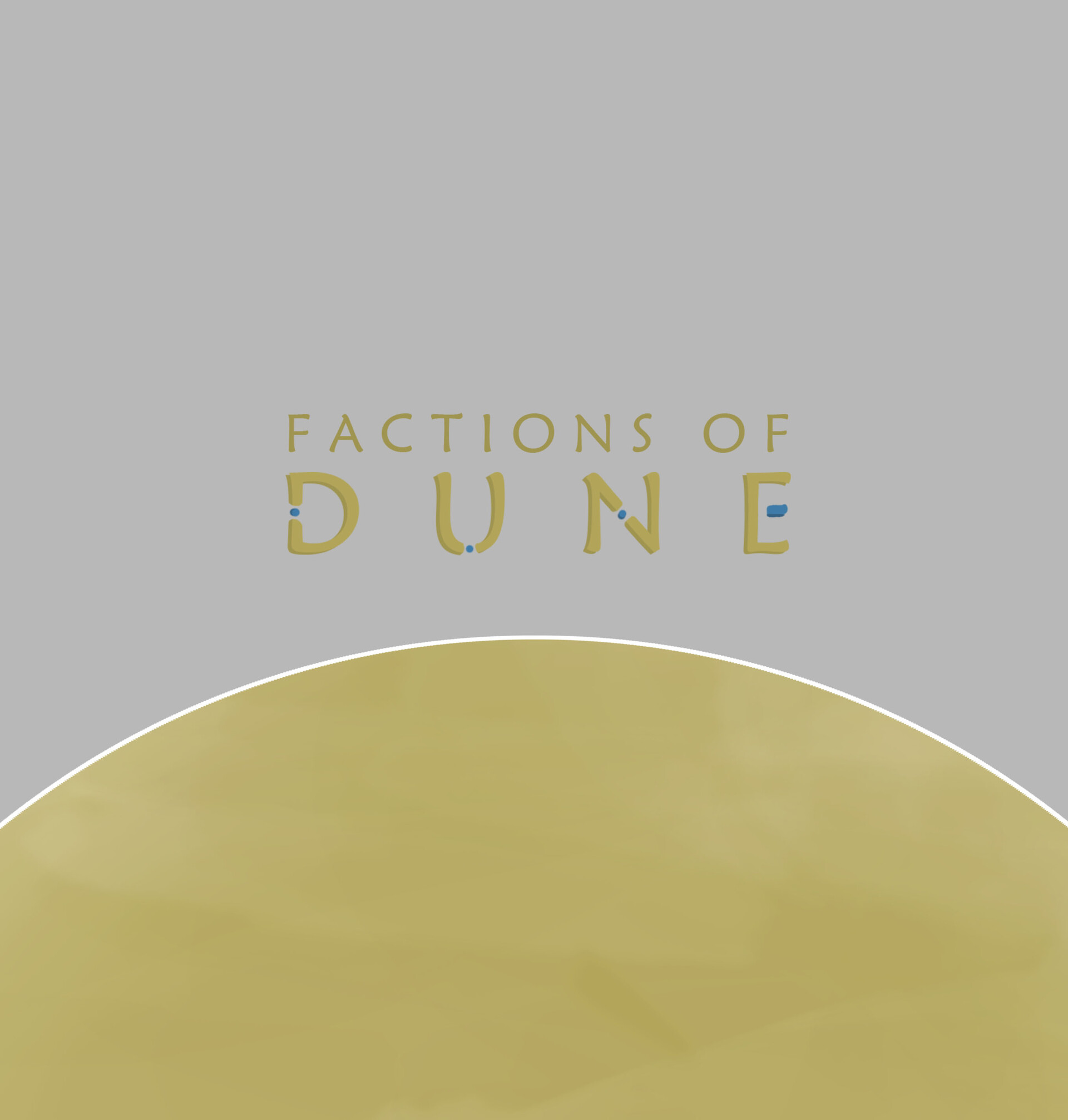ArtStation Factions of DUNE