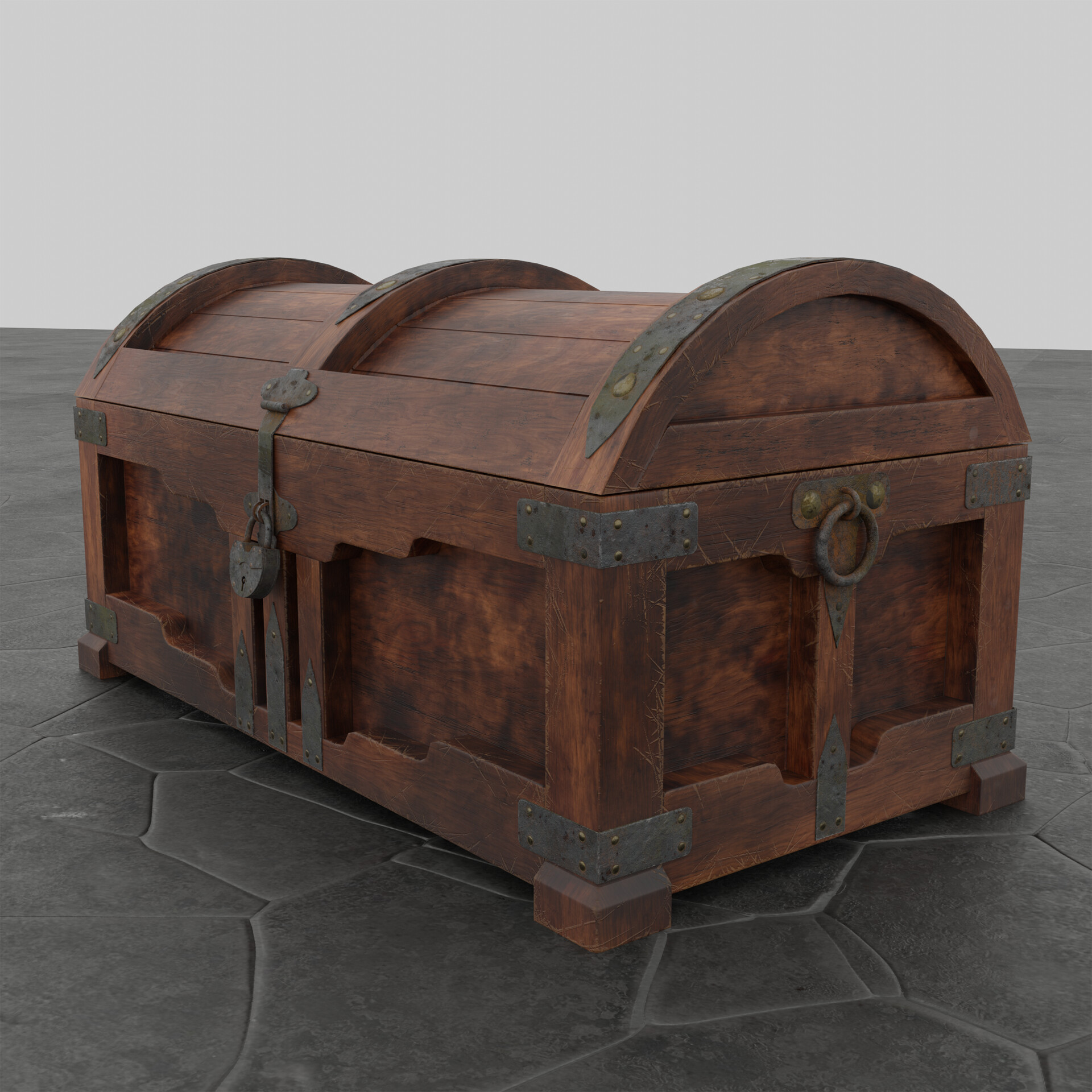 ArtStation Old Rusty Chest