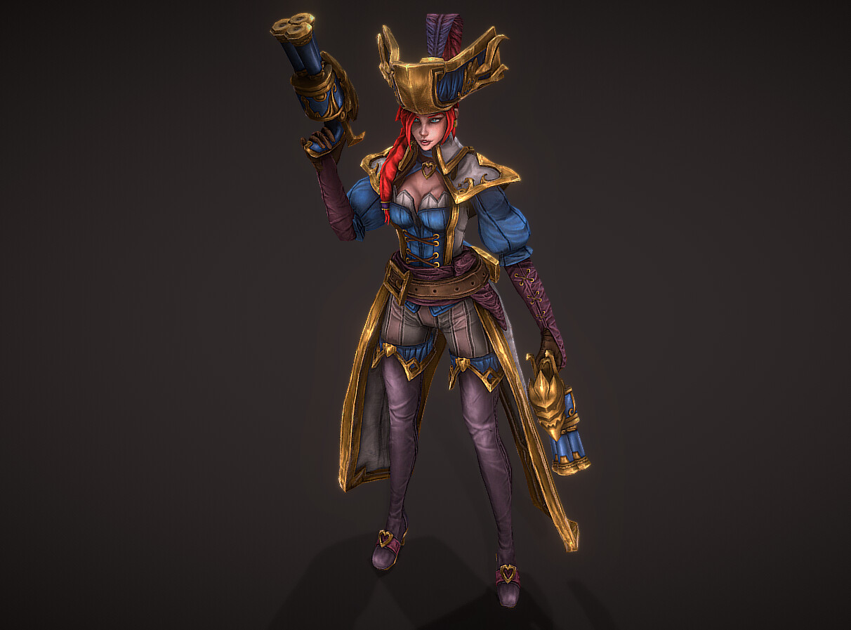 ArtStation - Captain Fortune Fan Art