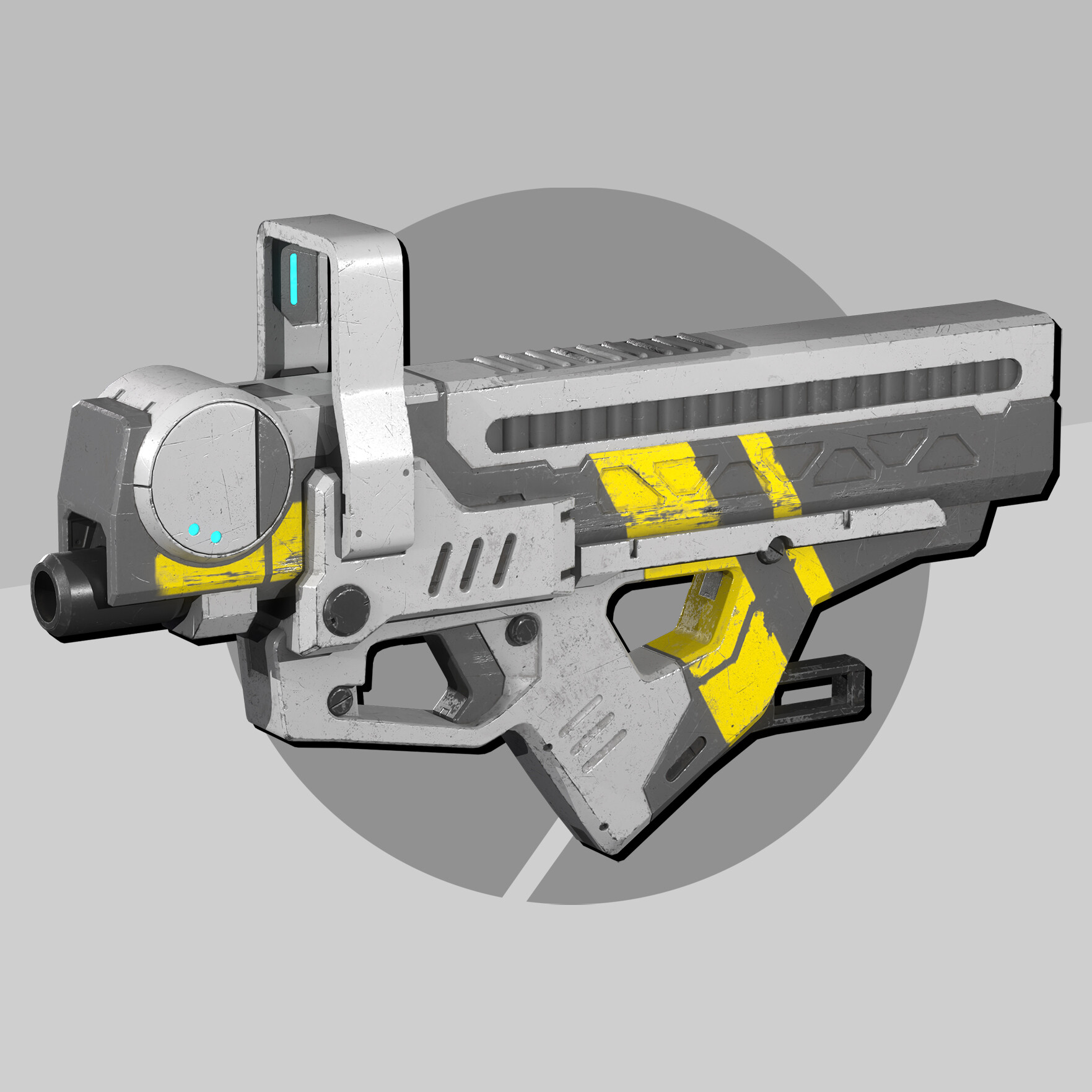 ArtStation - SMG_946104 Sci Fi Gun