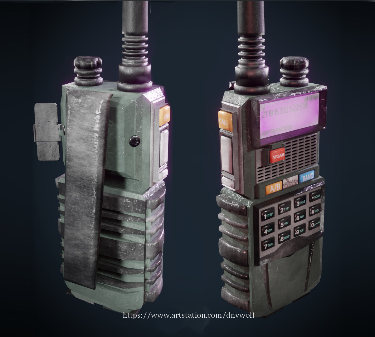 Artstation - Military Radio