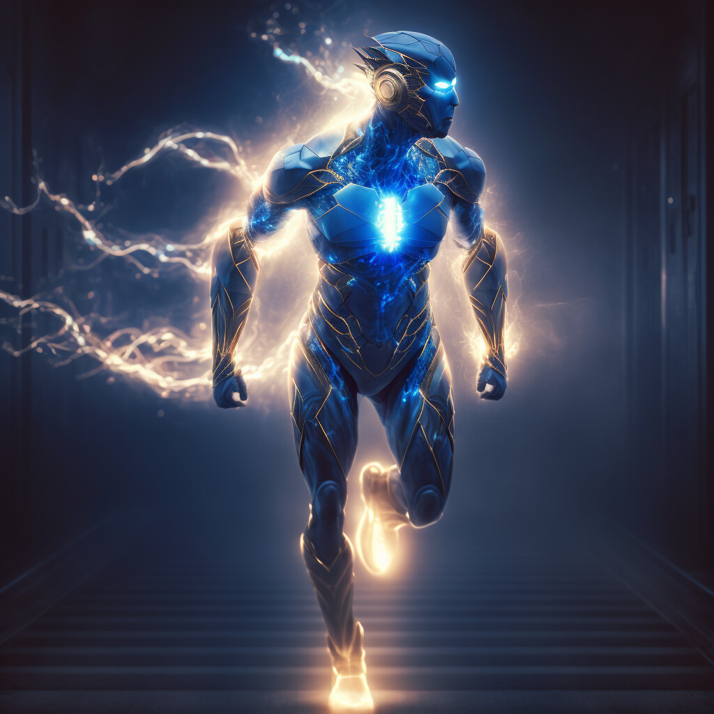 ArtStation - BLUE SPEEDSTER