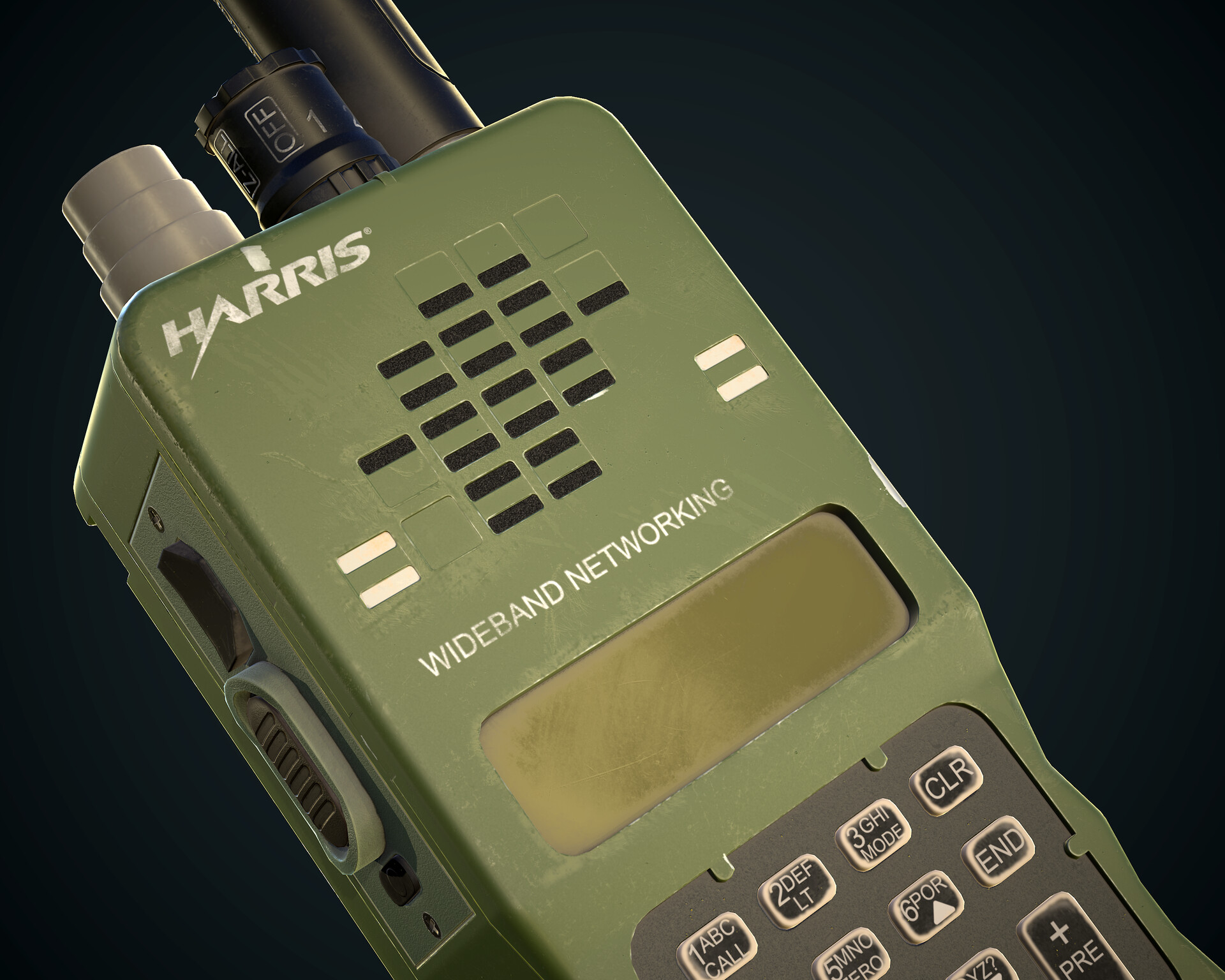 ArtStation - AN/PRC-152 Multiband Handheld Radio