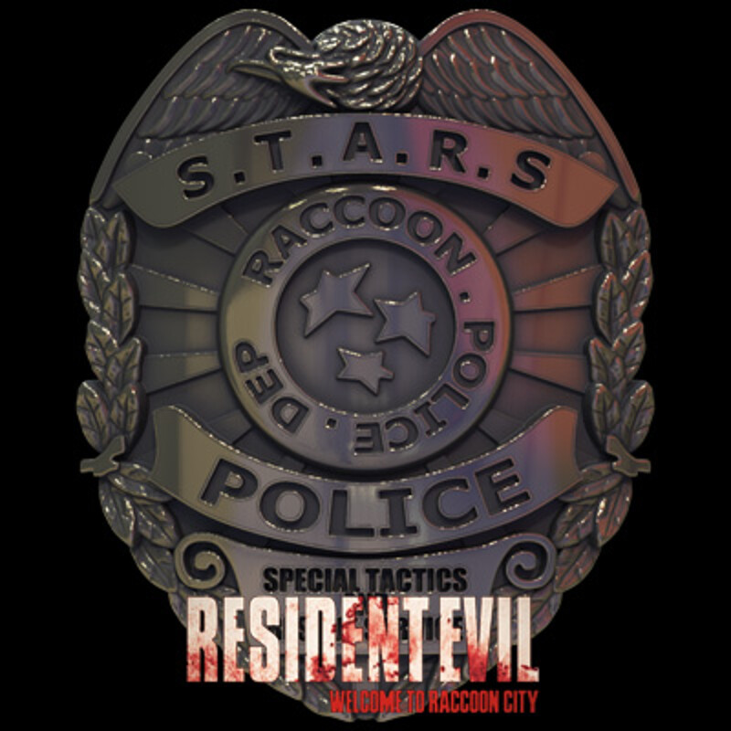 Resident Evil: WTRC S.T.A.R.S & Police Badge Props