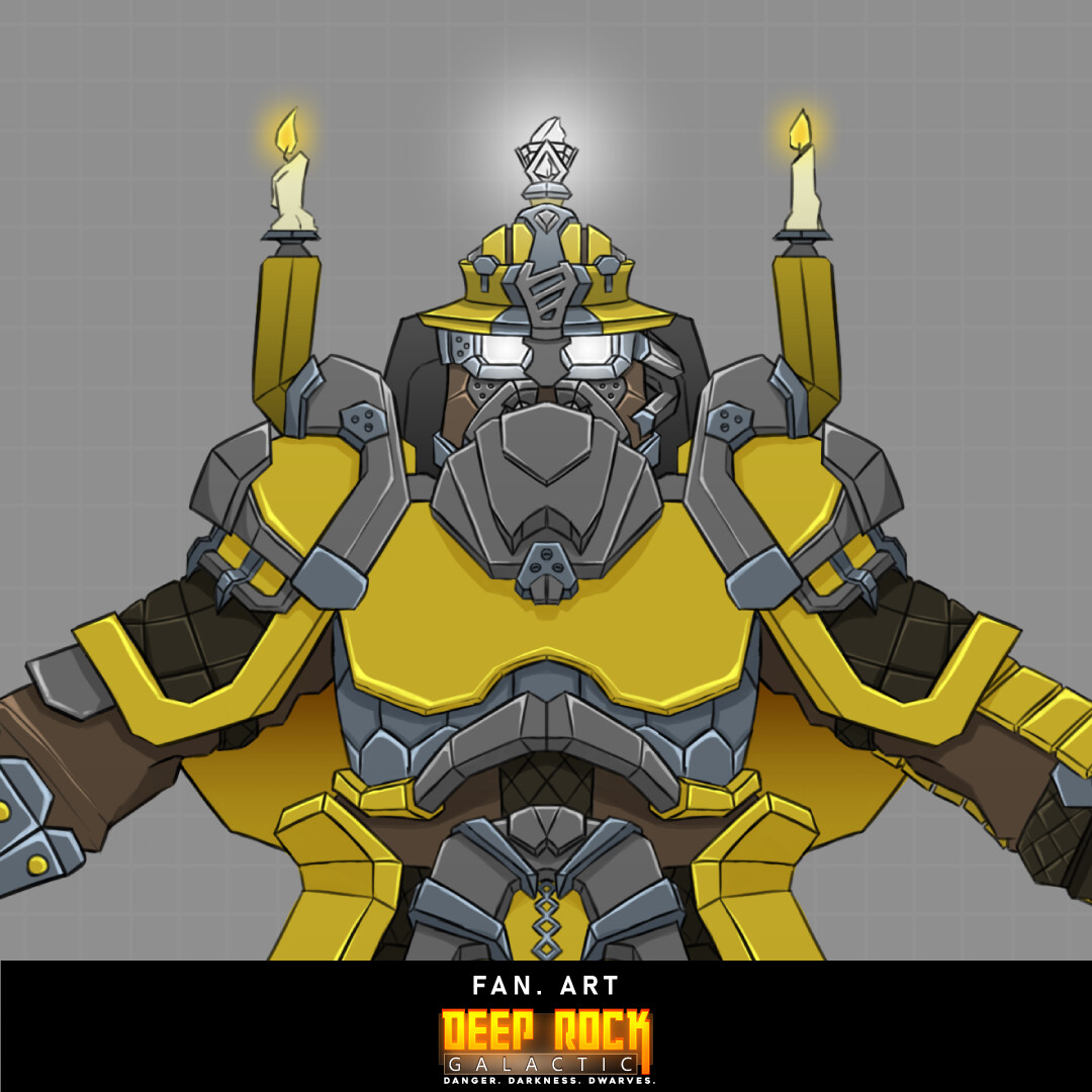 ArtStation Deep.Rock.Galactic DRILLER concept