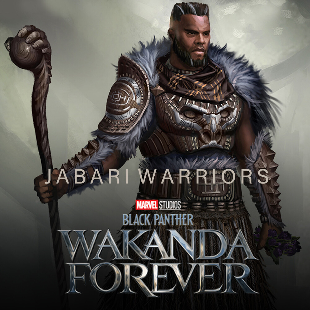 ArtStation - M'Baku | Jabari Tribe warriors