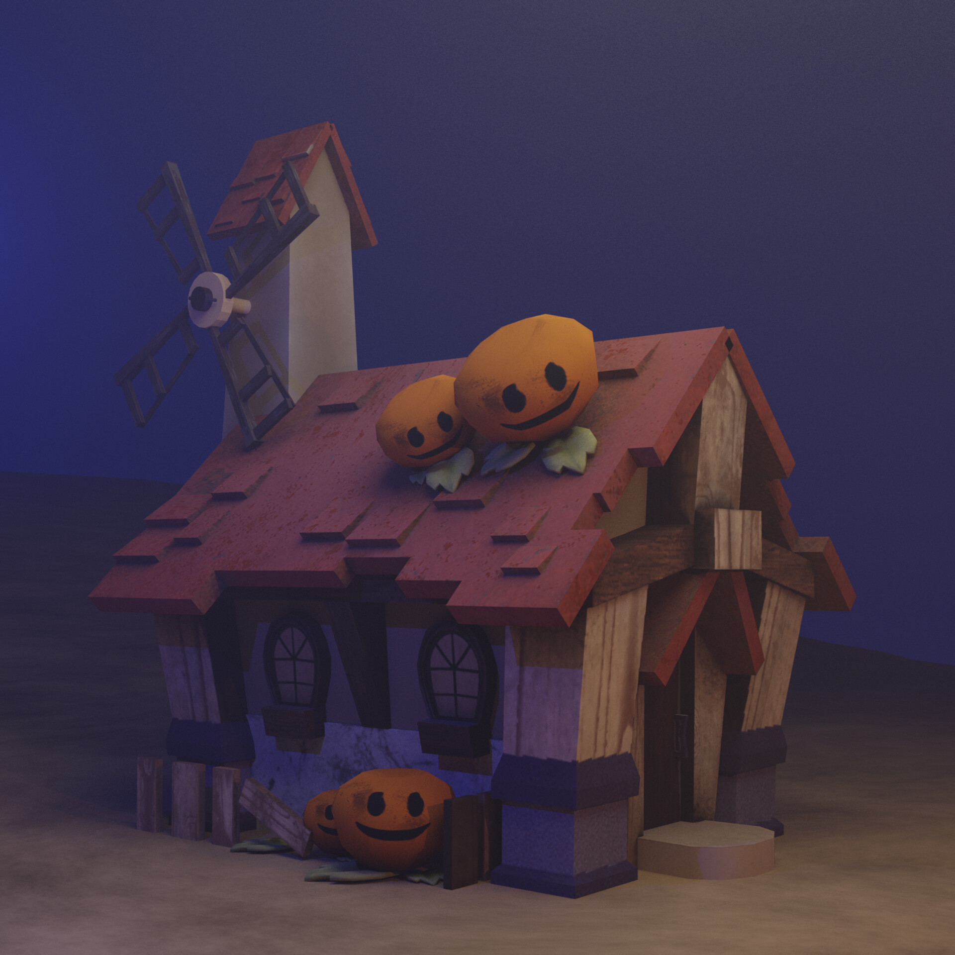 ArtStation - Pumpkin House