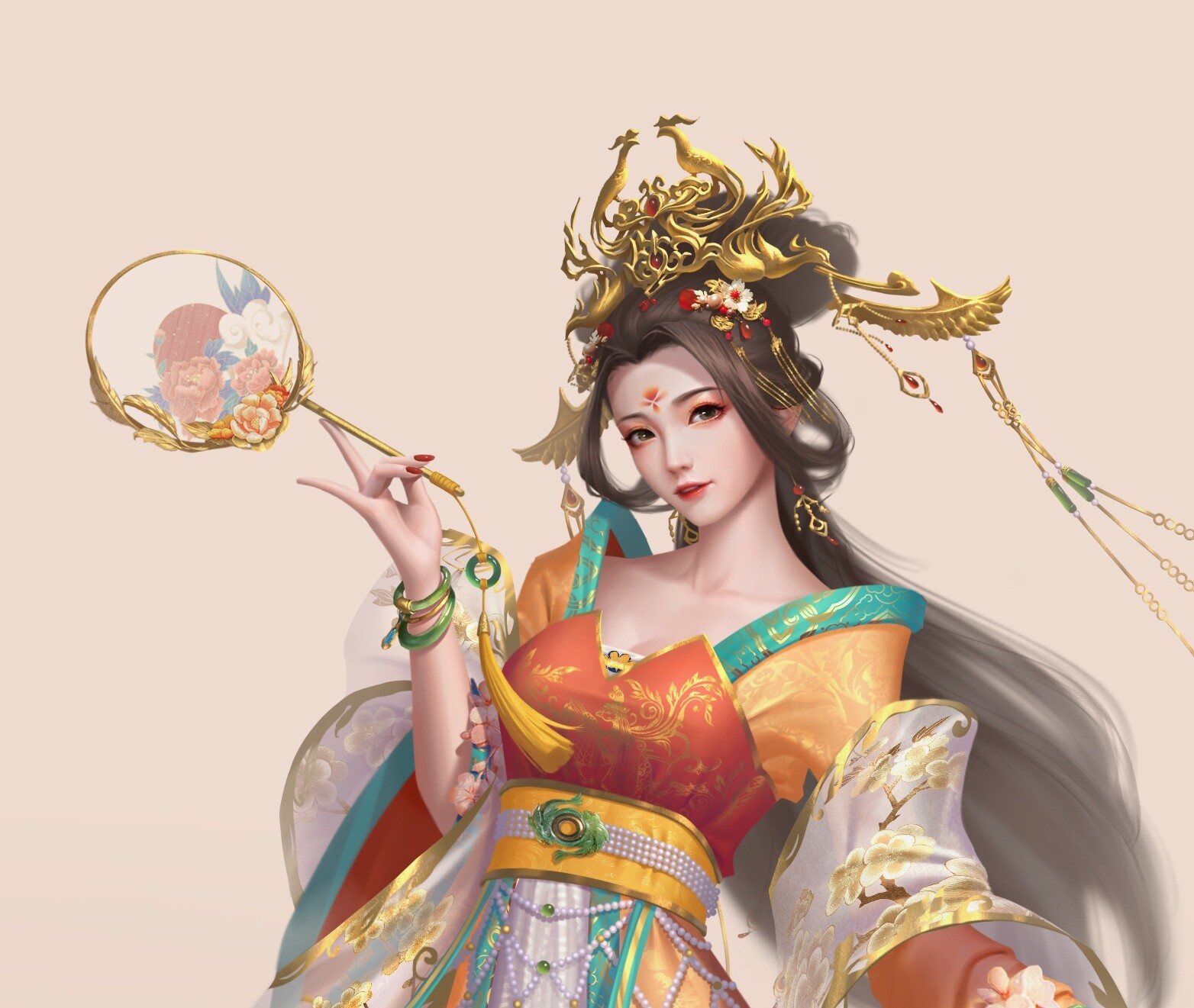 ArtStation - 后宫妃子