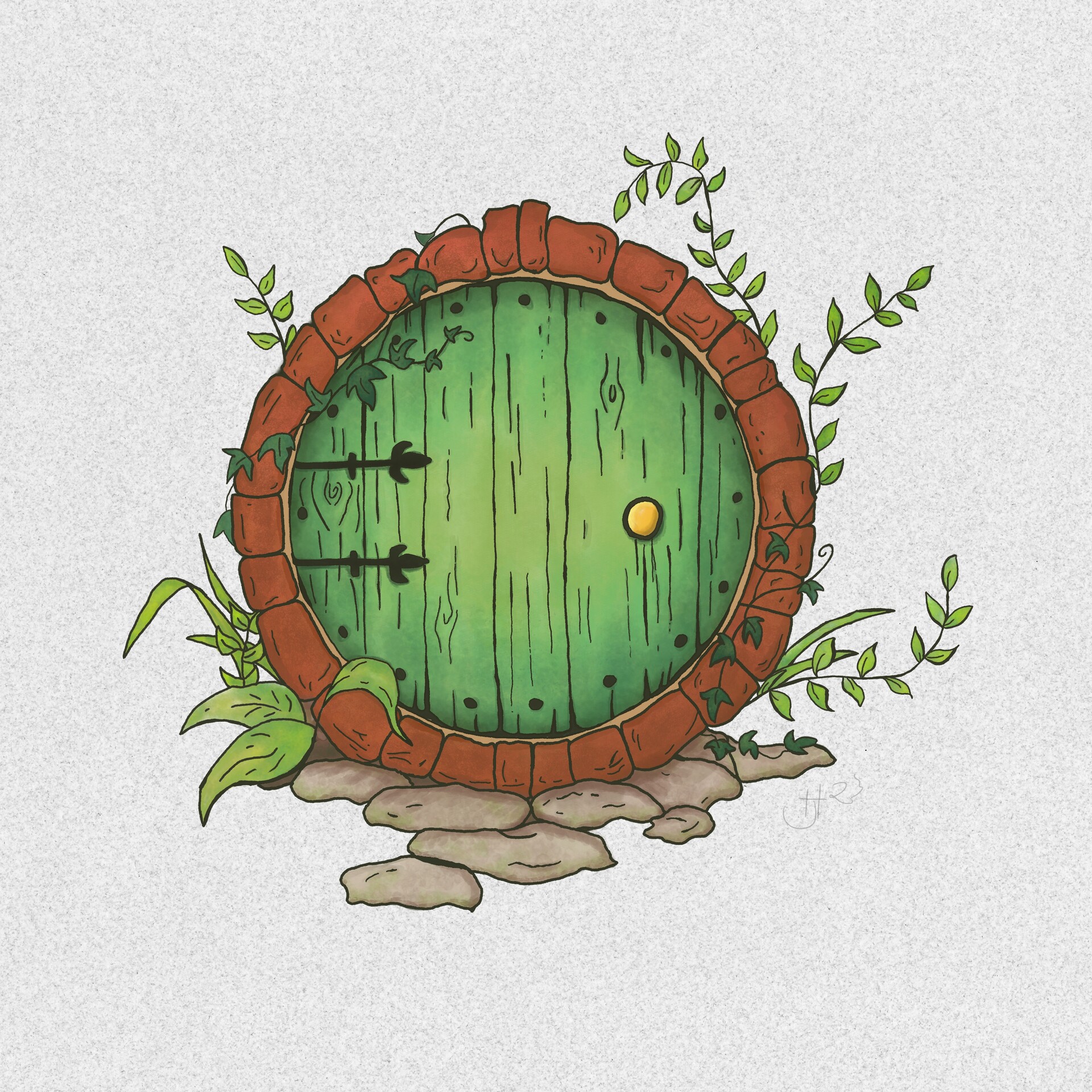 ArtStation hobbit door