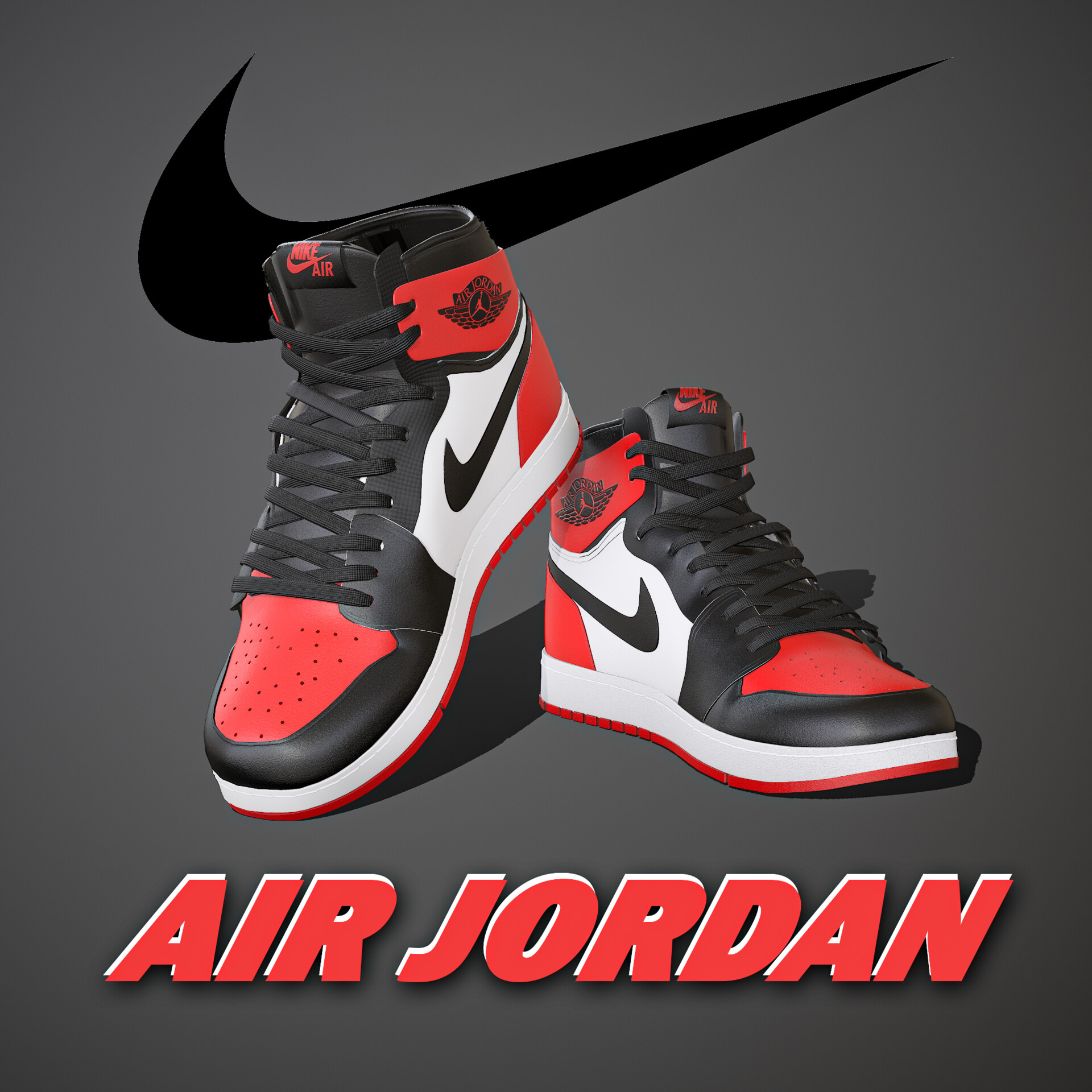 ArtStation - Nike Air Jordan's