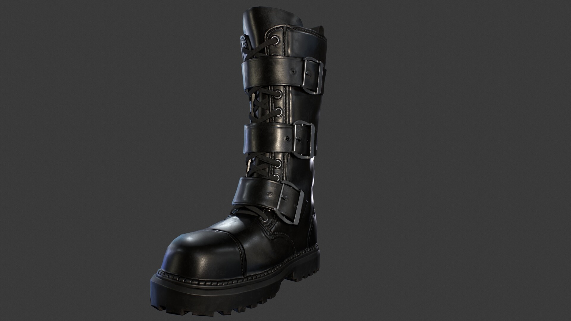 ArtStation - Worn boots