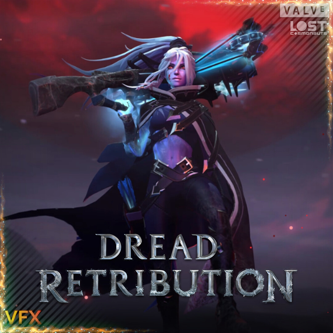 ArtStation   Dota 2 — Drow Arcana   Dread Retribution