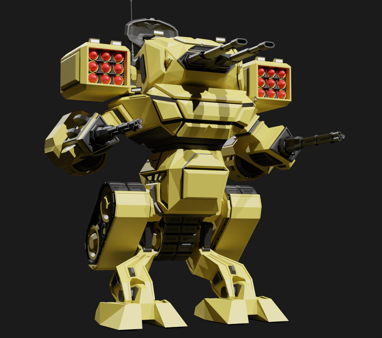 ArtStation - ASSAULT BOT (Mech - transformer) (3D concept)