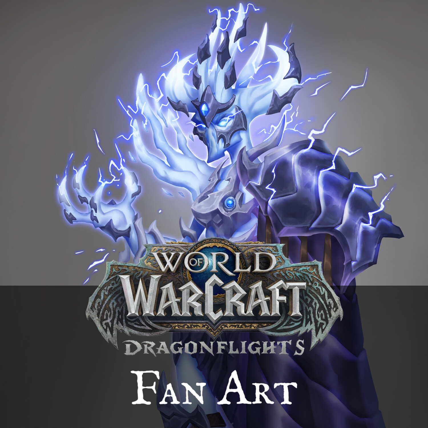 Visage of Raszageth the Storm-Eater | World of Warcraft: Dragonflight | Fan Art | #RoadToBlizzard