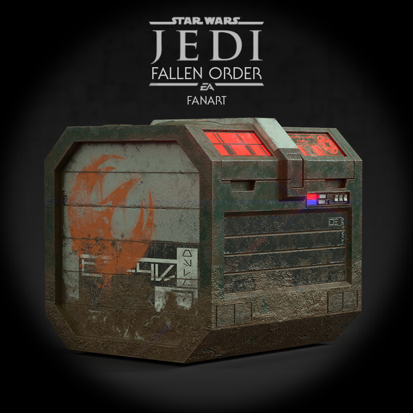ArtStation Star Wars Jedi Fallen Order Crate Fanart