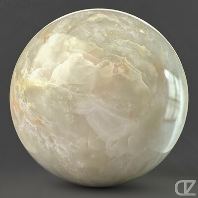 PBR - BEIGE MARBLE SURFACE - 4K MATERIAL