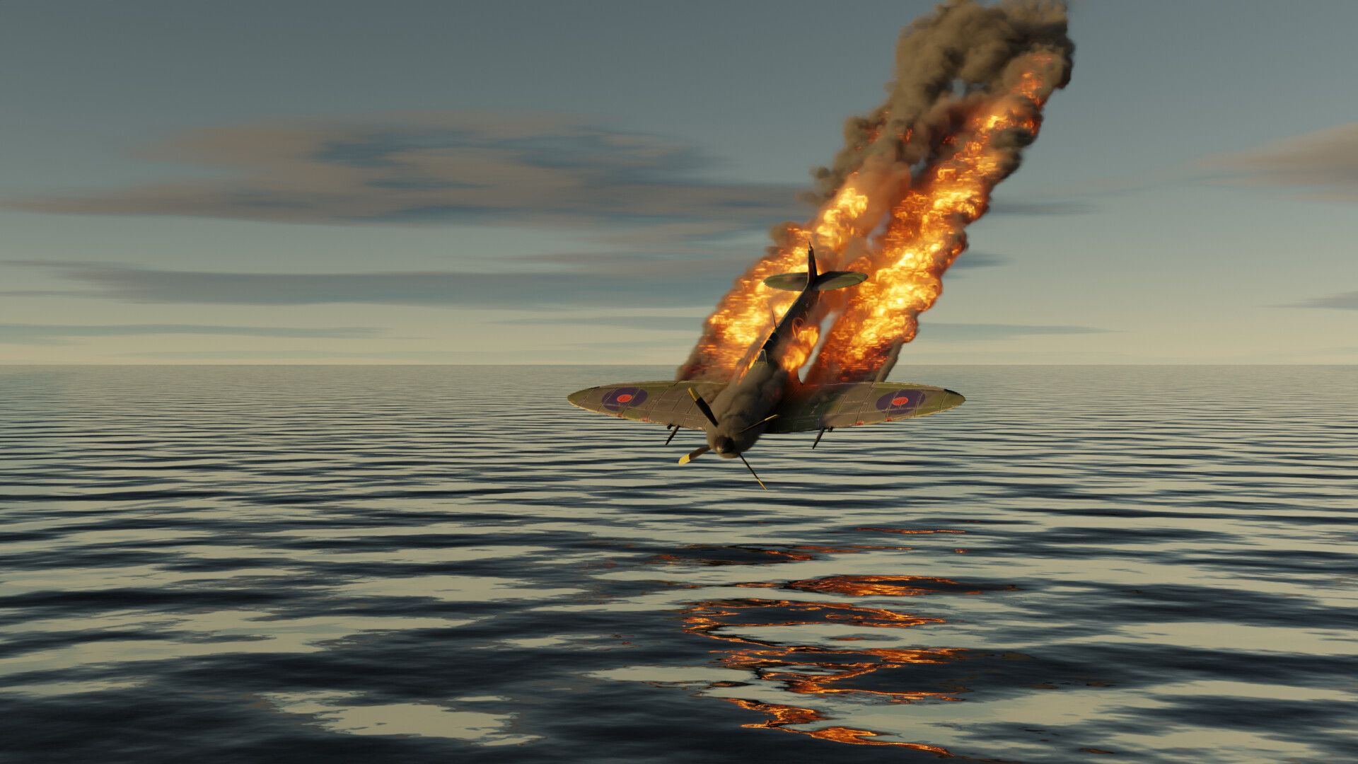 ArtStation - Plane Crash animation