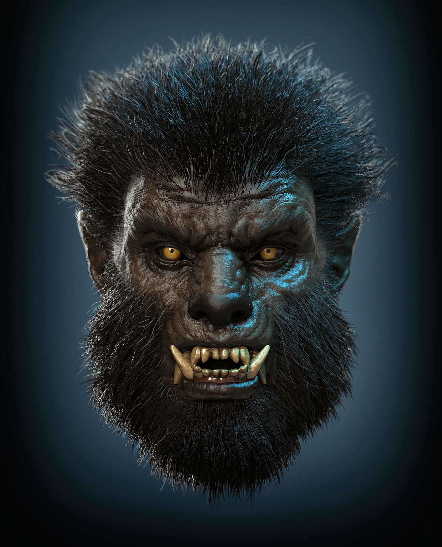 ArtStation WOLFMAN REDESIGN