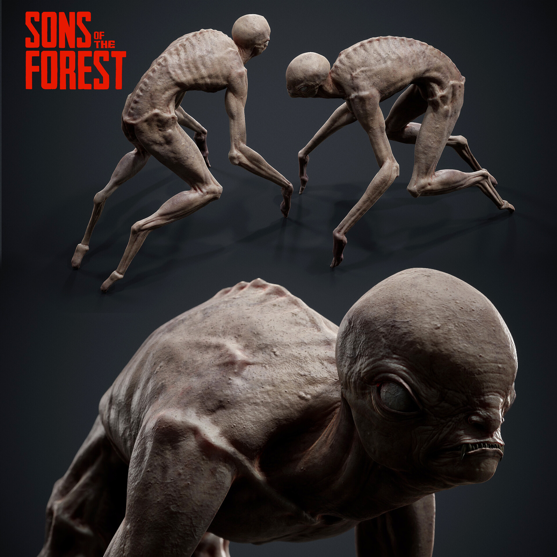 ArtStation - Cave mutant | Sons of the Forest 2