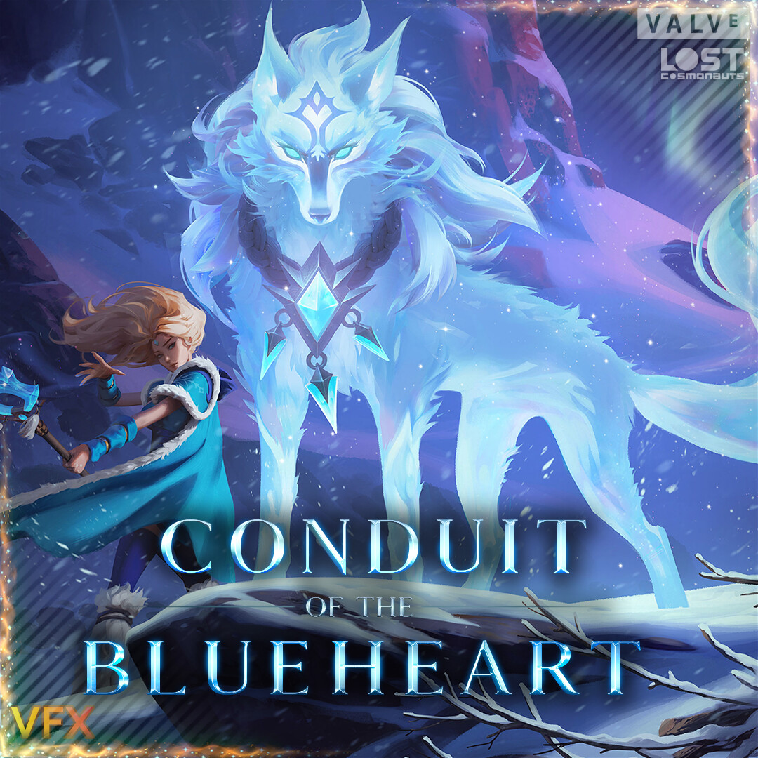 ArtStation - Dota 2 | Conduit of the Blueheart - Crystal Maiden Persona ...