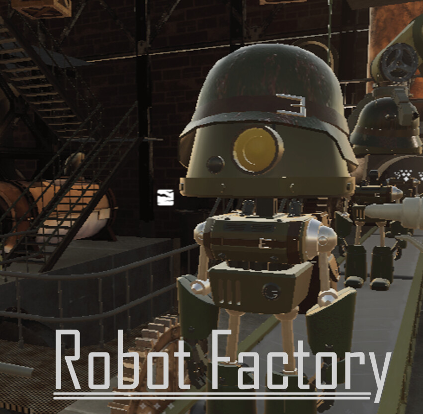 ArtStation Robot Factory 3d Animation Project artstation-robot-factory-3d-animation-project