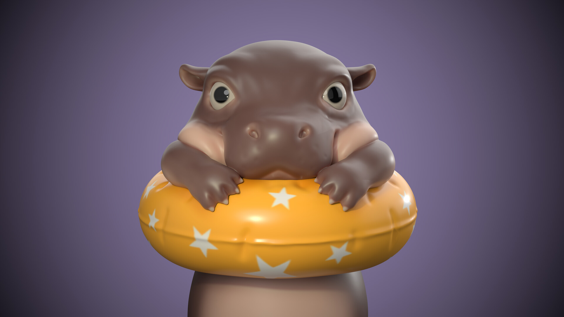 ArtStation - Hippo (Speedsculpt)