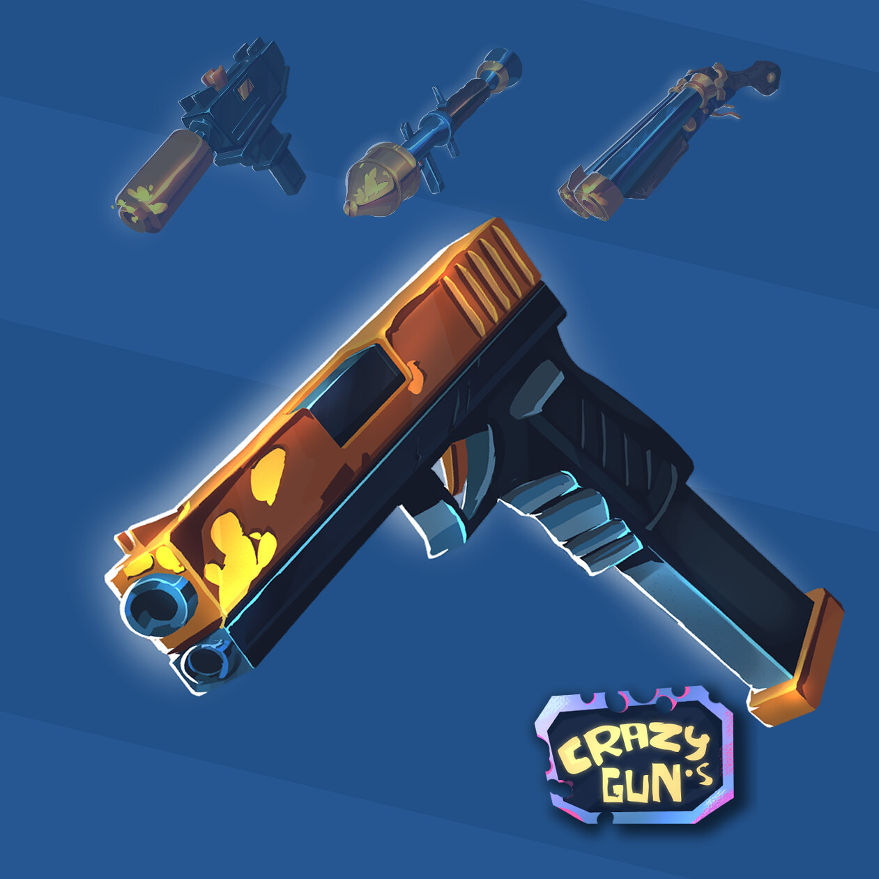 ArtStation - Crasy guns