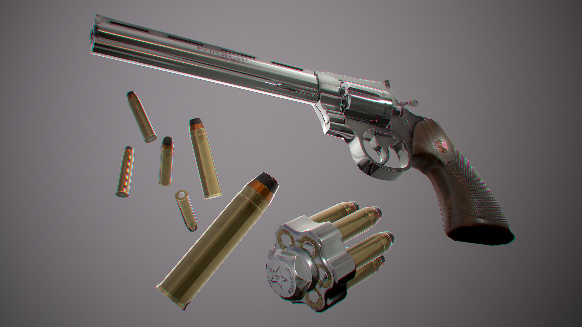 ArtStation - Colt Python [GameReady]