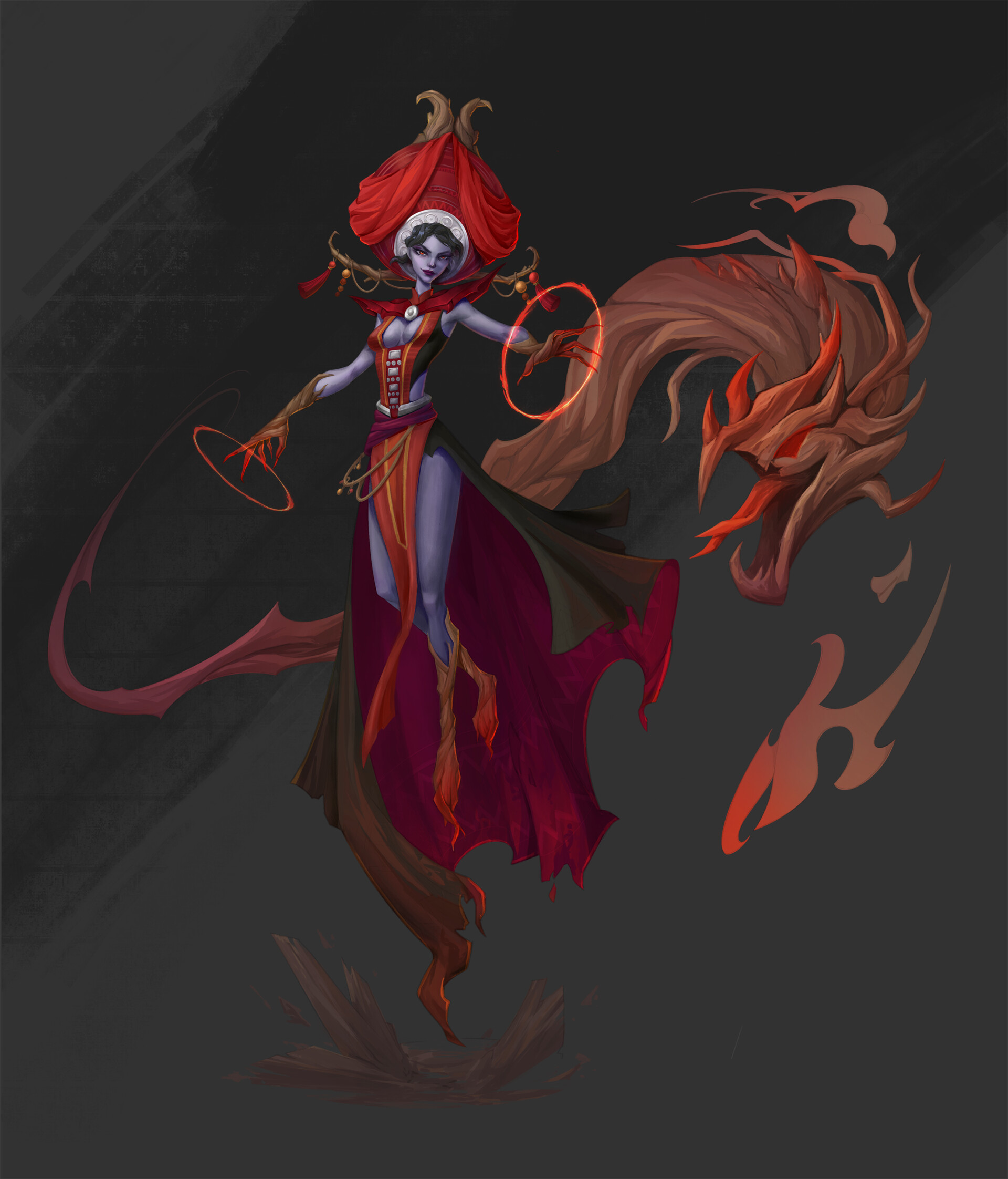 ArtStation - Concept Art - Cursed Witch