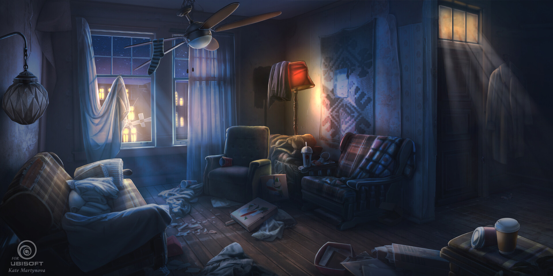 ArtStation Squat apartment