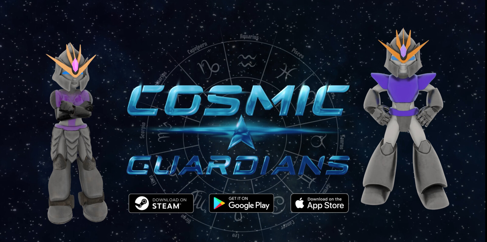 Cosmic Guardians Game Intro