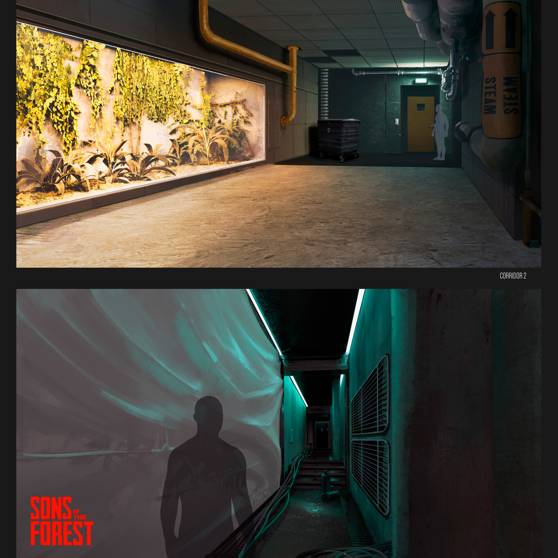 Corridors_Sons Of The Forest