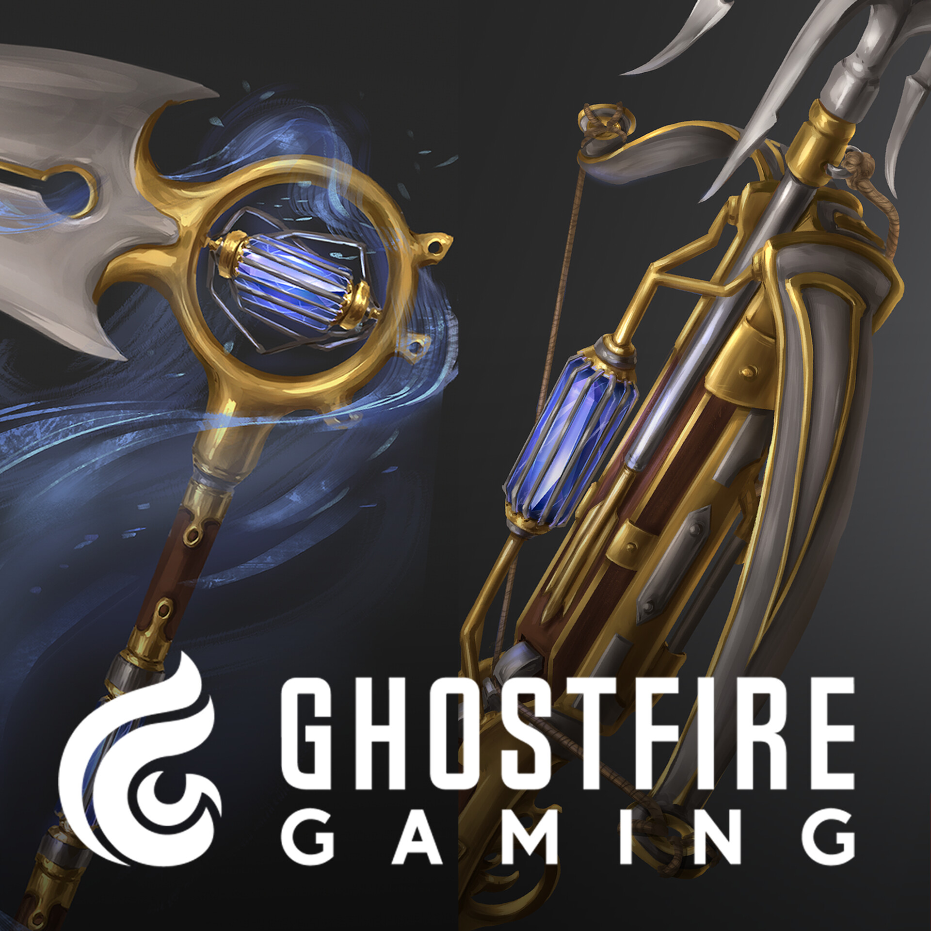 ArtStation Ghostfire Gaming Aether weapons