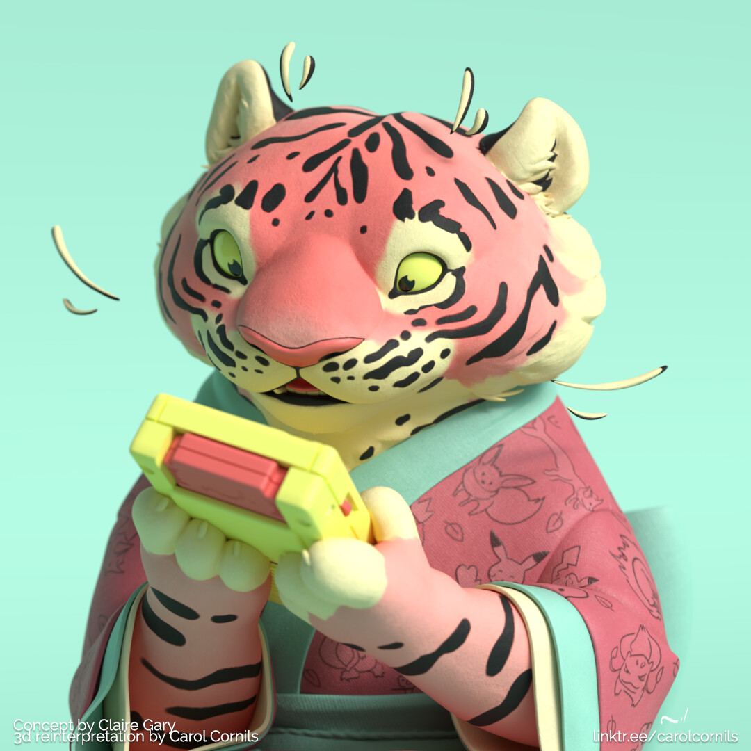 Geek Tiger - Claire Gary
