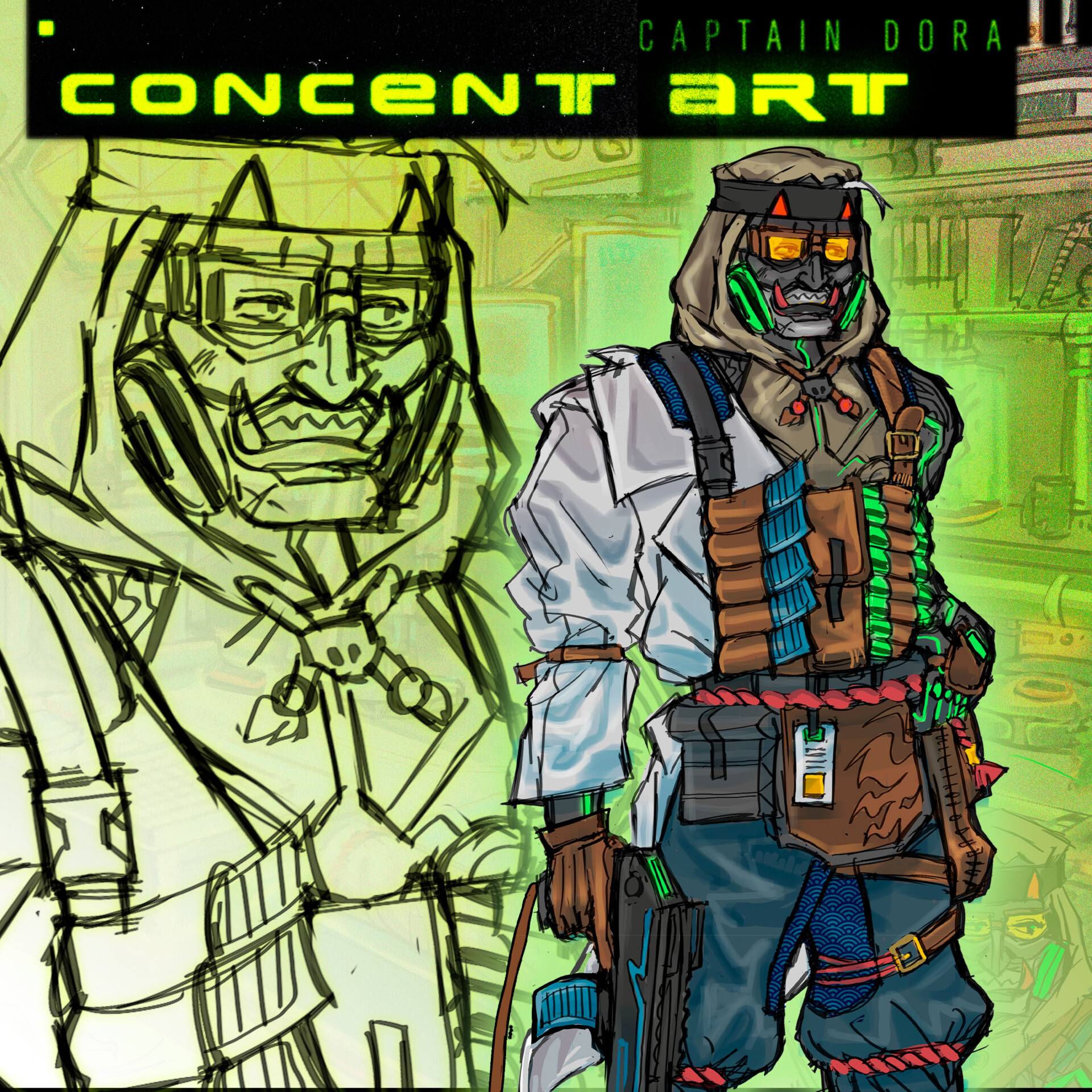 ArtStation The concept art project "Climbing the Mountain of Demons"