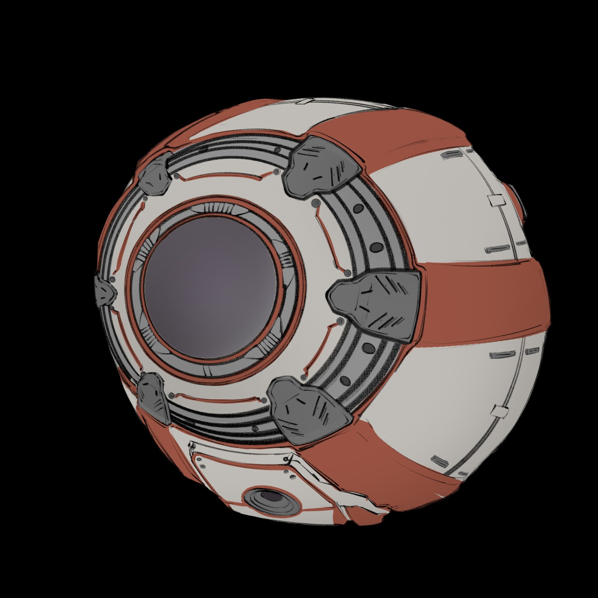 ArtStation - Concept Prop - Escape Pod