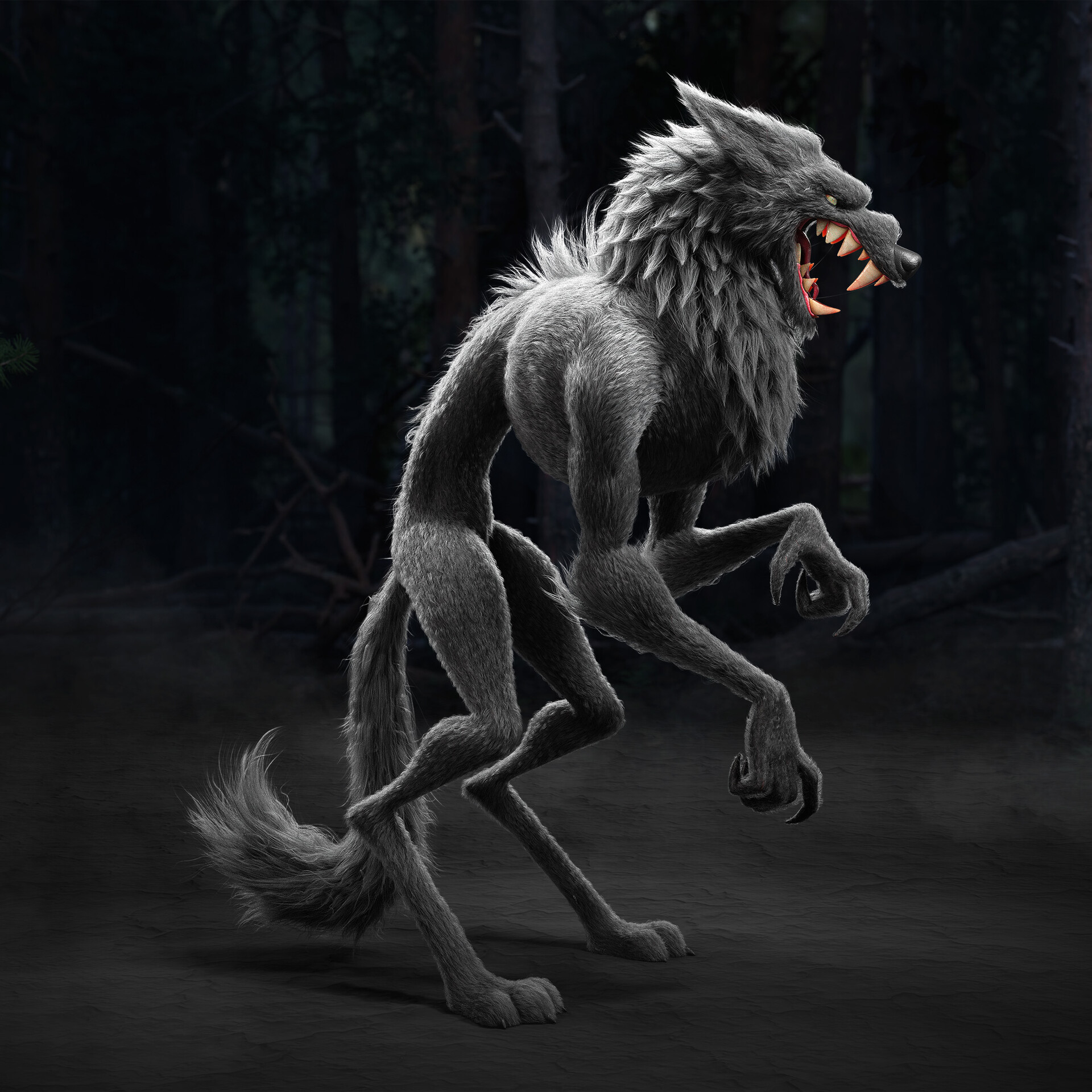 ArtStation - Werewolf