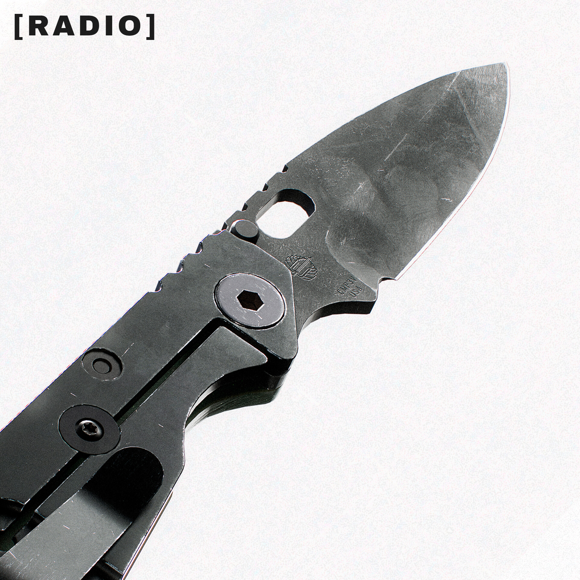 Artstation strider sng knife radio project