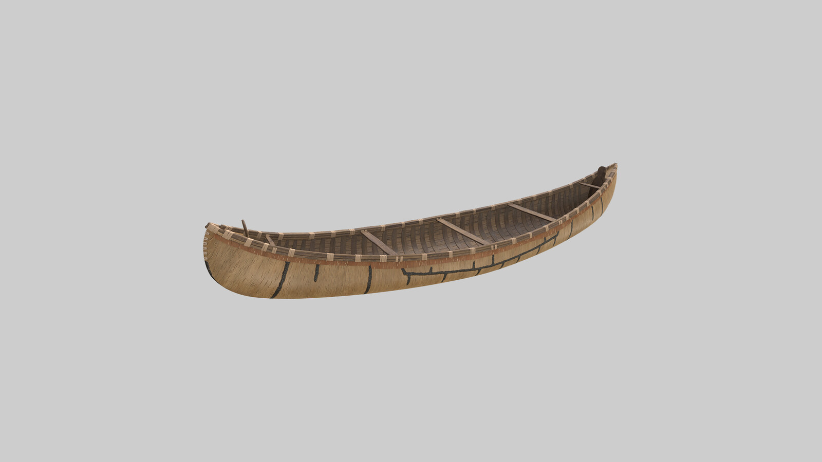 Birch Bark Canoe