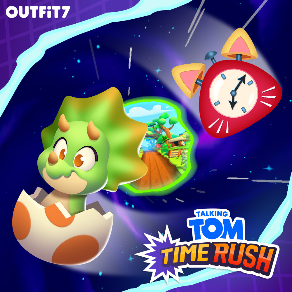 ArtStation Talking Tom Time Rush. Go Sequence Items