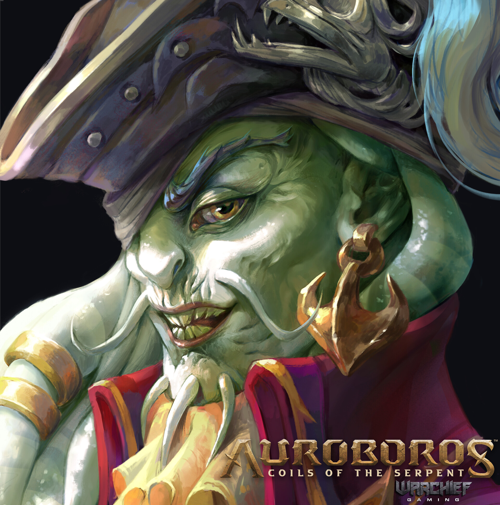 Artstation Pirate King Warchief Gamings Project Auroboros Coils Of